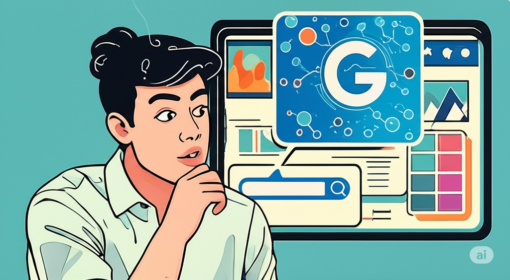 5 Free AI Tools to Supercharge Your Content Creation in 2025: A Practical Guide 3 image-with-a-person-using-google-ai-powered-search